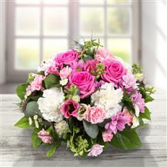 Pink &amp; Cream Posy Arrangement